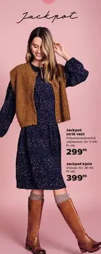 Kvickly Jackpot strik vest tilbud