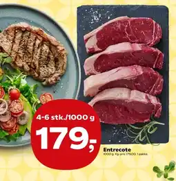 Kvickly Entrecote tilbud