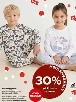 Kvickly Friends pyjamas tilbud