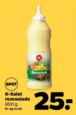 Netto K-Salat remoulade 800 g tilbud