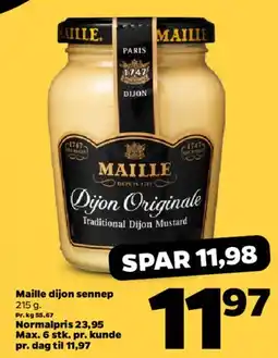 Netto Maille Dijon Originale tilbud
