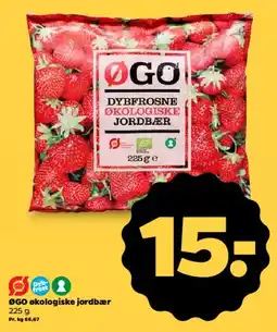 Netto ØGO økologiske jordbær tilbud