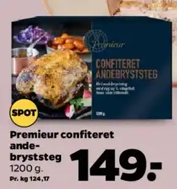 Netto Premier confiteret andebryststeg tilbud