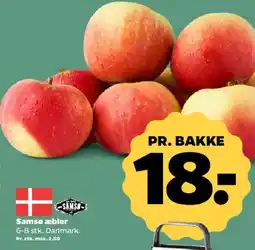 Netto Samsø æbler tilbud