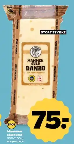 Netto Mammen Guld Danbo tilbud