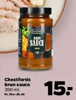 Netto Chestfords brune sauce tilbud