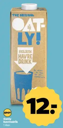 Netto Oatly havredrik tilbud