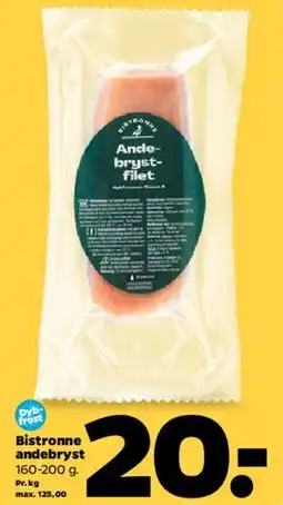 Netto Andebryst (andebryst filet) tilbud
