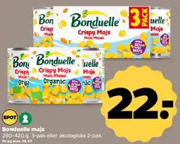 Netto Bonduelle Crispy Majs tilbud