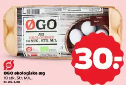 Netto ØGO økologiske æg tilbud