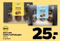 Netto Dan Cake fyldte trøffelkugler tilbud
