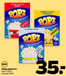 Netto Popz popcorn tilbud