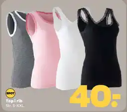Netto Top i rib tilbud