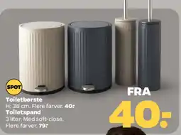 Netto Toiletbørste / toiletspand tilbud