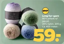 Netto Long fur-garn tilbud