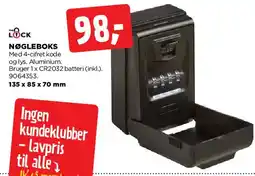 jem & fix Nøgleboks tilbud