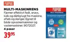jem & fix Plumbo Multi-maskinrens tilbud