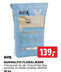 jem & fix ALFIX NormalFix fliseklæber tilbud