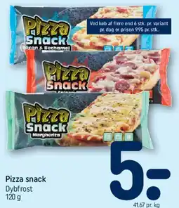 REMA 1000 Pizza snack tilbud