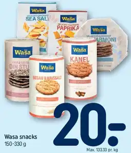 REMA 1000 Wasa snacks tilbud