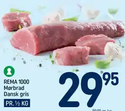REMA 1000 REMA 1000 Mørbrad Dansk gris tilbud