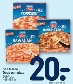 REMA 1000 San Marco Deep pan pizza tilbud