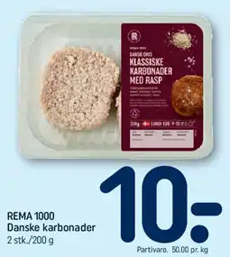 REMA 1000 Klassiske karbonader med rasp tilbud