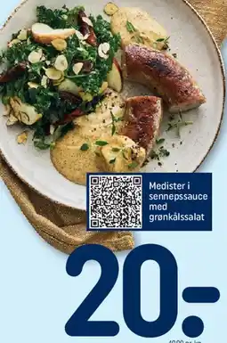 REMA 1000 REMA 1000 Hakket dansk grisekød 8-12% eller medister tilbud