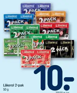 REMA 1000 Läkerol 2-pak tilbud