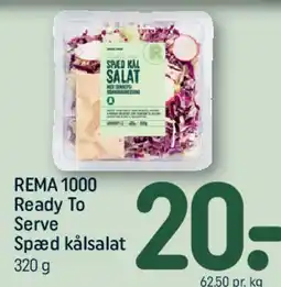REMA 1000 REMA 1000 Ready To Serve Spæd kålsalat tilbud