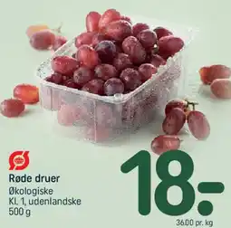 REMA 1000 Røde druer tilbud