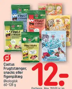 REMA 1000 Frugtstænger, snacks eller figenpålæg (økologisk) tilbud