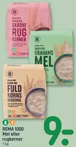 REMA 1000 REMA 1000 Mel eller rugkerner tilbud