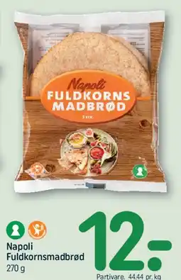 REMA 1000 Napoli Fuldkornsmadbrød tilbud