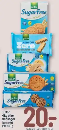 REMA 1000 Gullón Sugar Free kiks tilbud