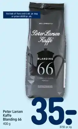 REMA 1000 Peter Larsen Kaffe Blanding 66 tilbud