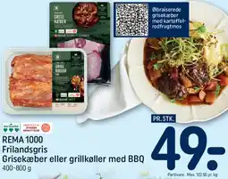 REMA 1000 Grisekæber eller grillkøller med BBQ tilbud