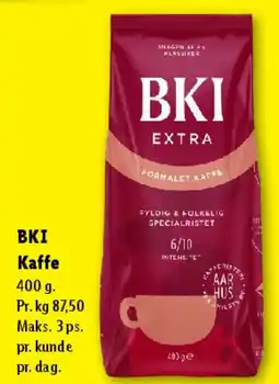 Lidl BKI Extra kaffe tilbud