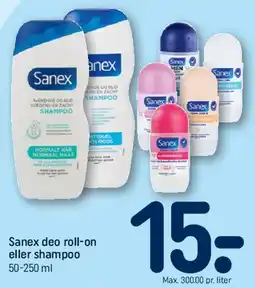 REMA 1000 Sanex deo roll-on eller shampoo tilbud