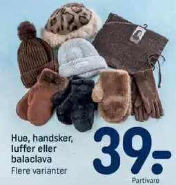 REMA 1000 Hue, handsker, luffer eller balaclava tilbud