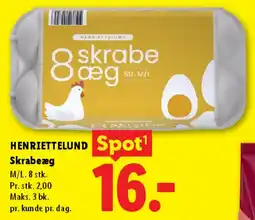 Lidl Henriettelund Skrabeæg tilbud