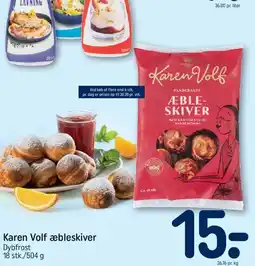 REMA 1000 Karen Volf æbleskiver tilbud