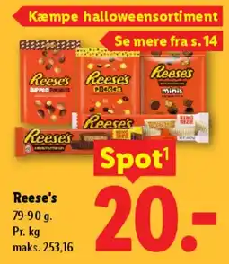 Lidl Reese's (halloweensortiment) tilbud