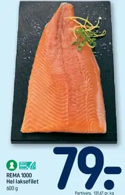 REMA 1000 Hel laksefilet tilbud