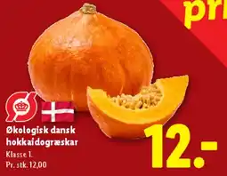 Lidl Økologisk dansk hokkaidogræskar tilbud