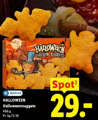 Lidl Halloween nuggets tilbud