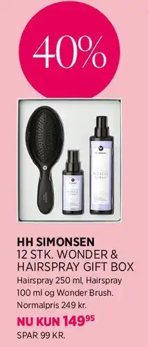 Salling HH SIMONSEN Wonder & Hairspray Gift Box tilbud