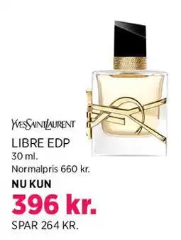 Salling Yves Saint Laurent Libre EDP tilbud