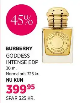 Salling BURBERRY Goddess Intense EDP tilbud