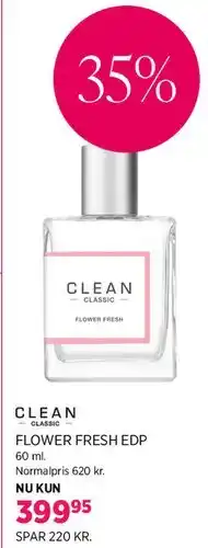 Salling CLEAN Flower Fresh EDP tilbud